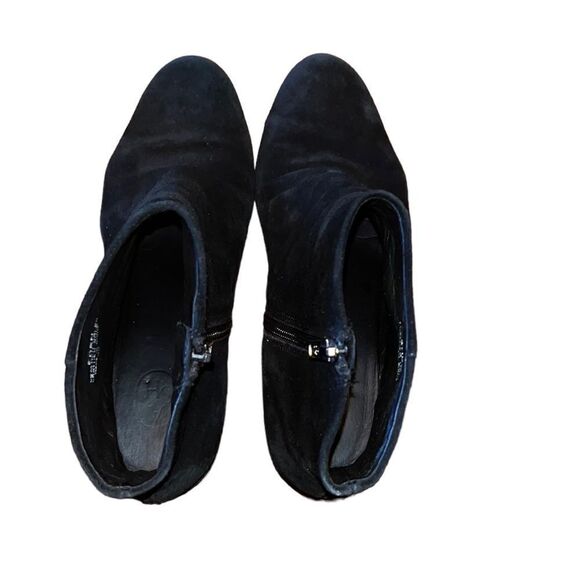 Ash Black Suede Booties Size 9 - Picture 2 of 5